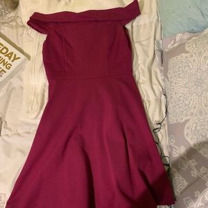 Maroon lulus dress